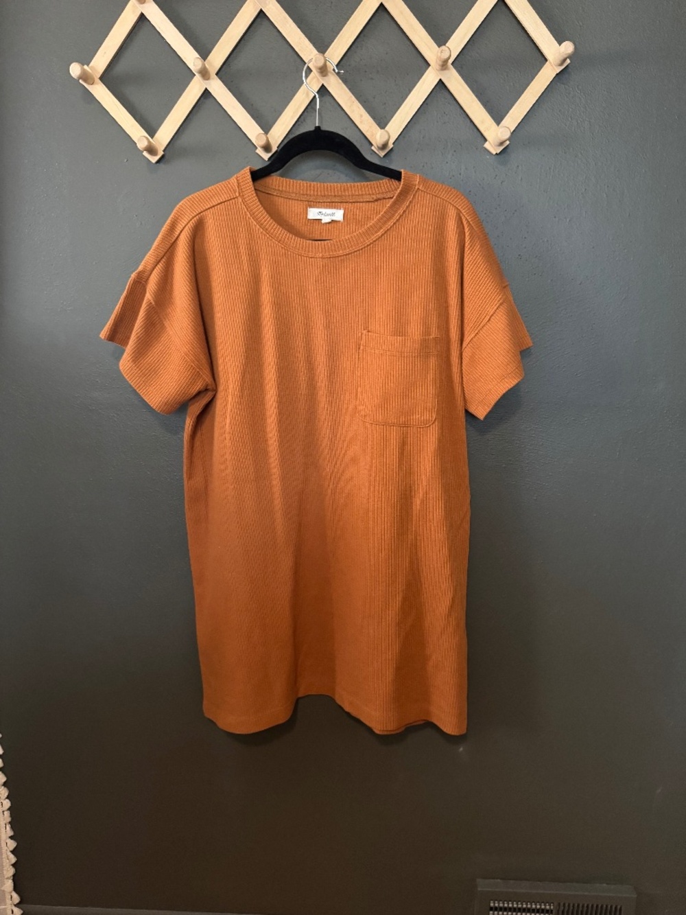 Madewell Ribbed T-shirt Dress